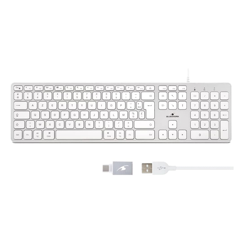 Acheter Clavier Bluestork Filaire Pour Mac Bon état - 24,98 € Clavier Bluestork Filaire Pour Mac Bon état - reconditionné disponible sur Electro Depot